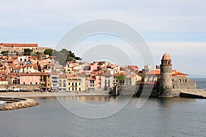 Collioure fortifications photo